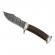 Cutit de vanatoare, ideallstore®, 24 cm, maner lemn, maro