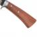 Cutit de vanatoare ideallstore®, adventure accuracy, otel damasc, 25 cm, maner lemn, maro, husa piele