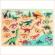 Puzzle lemn dinozauri djeco 22 piese
