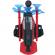 Set costum spiderman cu muschi si lansator cu ventuze, ideallstore®, marimea l