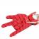 Set costum spiderman cu muschi si manusa cu discuri, ideallstore®, marime s, 3 - 5 ani, rosu