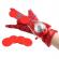 Set costum spiderman cu muschi si manusa cu discuri, ideallstore®, marime s, 3 - 5 ani, rosu
