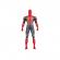 Set costum spiderman cu muschi si manusa cu ventuze si figurina, ideallstore®, marime m, 5-7 ani, rosu