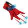 Set costum spiderman cu muschi si manusa cu ventuze si figurina, ideallstore®, marime m, 5-7 ani, rosu