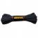 Sfoara paracord ideallstore®, adventure survival, 30 metri, negru, 200 g