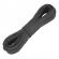 Sfoara paracord ideallstore®, adventure survival, 30 metri, negru, 200 g