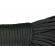 Sfoara paracord ideallstore®, adventure survival, 30 metri, negru, 200 g
