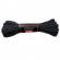 Sfoara paracord ideallstore®, adventure survival, 30 metri, negru, 200 g