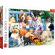 Puzzle trefl 1000 caini in gradina