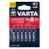 Baterie alcalina lr03 max power varta bl 6buc