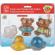 Hape set teddy si prietenii