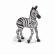 Papo figurina pui de zebra