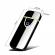 Bricheta electronica cu incarcare usb, buton cu lumina, cu senzor de amprenta, 7 cm, fade