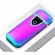 Bricheta electronica cu incarcare usb, buton cu lumina, cu senzor de amprenta, 7 cm, fade