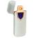 Bricheta electronica cu incarcare usb, buton cu lumina, cu senzor de amprenta, 7 cm, gri