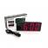 Ceas de birou, tip masa, afisare temperatura, alarma, alimentare usb, cu led rosu, 16 x 6 cm