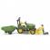 Tractor cu remorca john deere si gradinar bruder