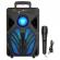 Boxa portabila cu microfon zqs8149, 48w pmpo, usb/bt/aux/sd/fm