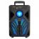 Boxa portabila cu microfon zqs8149, 48w pmpo, usb/bt/aux/sd/fm