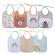 Set 7 bavete, bumbac, 23x20 cm, inchidere cu snur, lorelli (sex: fetite)