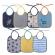 Set 7 bavete, bumbac, 23x20 cm, inchidere cu snur, lorelli (sex: fetite)