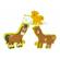 Hape puzzle numere si animale de la ferma