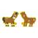 Hape puzzle numere si animale de la ferma