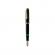 Stilou souveran m1000 f, penita aur 18k, accesorii placate cu aur, corp negru