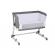 Patut co-sleeper 2 in 1 together grey babygo