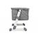 Patut co-sleeper 2 in 1 together grey babygo