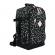 Rucsac de calatorie, bagaj mana avion, negru cu buline, 40x25x20 cm, Bordlite JBBP279