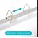 Set tabla magnetica de perete cu magneti, burete si markere, Otel/PP/Aluminiu, 50x40 cm, alb, Vivo TK0127