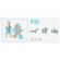 Cuburi magnetice JollyHeap Pixi 12