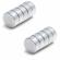 Set 10 magneti foarte puternici, gri, disc, simplu, 15 mm x 4 mm