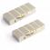 Set 20 magneti foarte puternic, tip bloc, 20 x 10 x 10 mm, gri