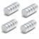 Set 20 magneti foarte puternici, gri, disc, simplu, 15 mm x 4 mm