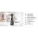Aparat de calcat vertical cu aburi eta naomi 4270 90000, 1500 w, 264 ml, 25 g /