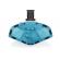 Mop cu aburi 2 in 1 eta azurit 2267, 1500 w, rezervor apa 0.4 l, filtru