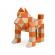 Cuburi magnetice JollyHeap® - CREATIVE 100 blocuri 4 forme