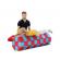 Cuburi magnetice JollyHeap® - JOY 150 blocuri 2 forme