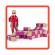 Cuburi magnetice JollyHeap® - MEDIUM 50 blocuri 2 forme