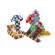 Cuburi magnetice JollyHeap® - FUN 300 blocuri 4 forme