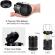 Lanterna pliabila LED camping, 260 lumeni, negru, Vivo RT349