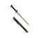 Sabie decorativa chinezeasca jian, ideallstore®, doua taisuri, 39 cm