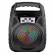 Boxa portabila zqs6148, 30w pmpo, bt/fm/usb, led, 1500mah