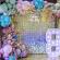 Decoratie perete cu oglinzi, sticla, 30x30cm, efect 3d