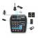 Mixer profesional cu 4 canale, usb, bluetooth, qsk740
