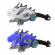Jucarie interactiva dragon, cu luminite, sunete si fum, 13 x 40 cm