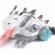 Jucarie interactiva dragon, cu luminite, sunete si fum, 13 x 40 cm