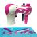Set diy interactiv fetite, joc de impletit parul, codite cu accesorii